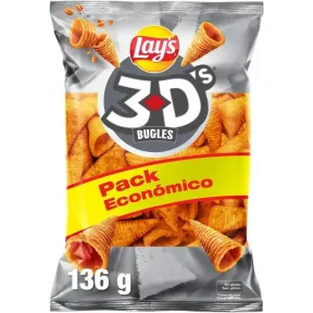 Buggles Originales Lay'S 3D'S 136 g