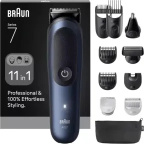 Cortapelos Braun serie 7 AIO7580: 11 en 1 todo en uno