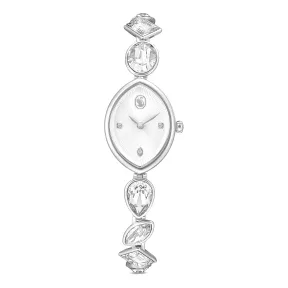 Reloj de Acero Inoxidable Swarovski con Pulsera de Cristal