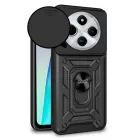 Carcasa Negra Hard Ring para Xiaomi Redmi 14C y POCO C75