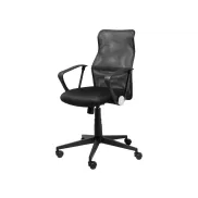 Silla LIVARNO de escritorio con respaldo alto y reposabrazos.