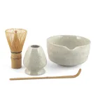 Set de Té Matcha H&H – 4 Piezas: Chasen, Cuenco y Más