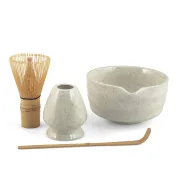 Set de Té Matcha H&H – 4 Piezas: Chasen, Cuenco y Más