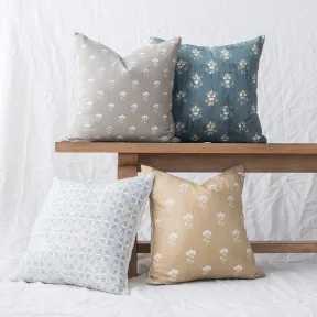 Fundas de Cojín de Algodón 45x45cm - Set de 4 Unidades