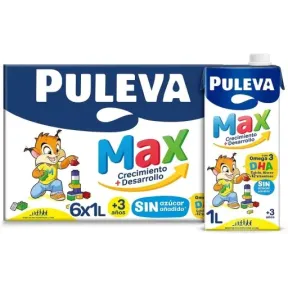 Leche de Crecimiento Puleva Max Original 6x 1L