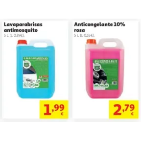 Líquido limpiaparabrisas 5L anti-mosquitos ABC PARTS -2,79€