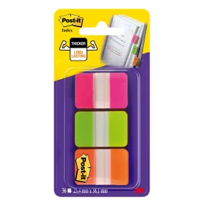 Marcadores Rígidos Post-it en Rosa y Verde, 36 Unidades