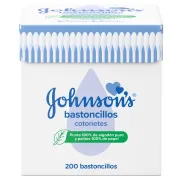 Bastoncillos suaves Johnson's Baby para toda la familia 200 u.