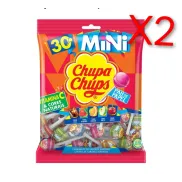 Bolsa de Chupa Chups Mini, Variedad de Sabores, 30 uds