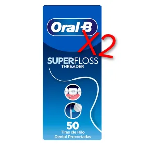 Superfloss Oral-B X2: Seda Dental para Placa y Sarro