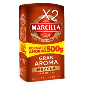 Café Molido Gran Aroma Marcilla 1Kg Intensidad 10