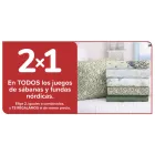 2x1 en Fundas Nórdicas y Sábanas