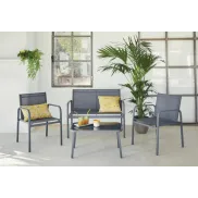 Jardín Antalya: Mesa, 2 Sillas + Banco + Cupón 15,80€