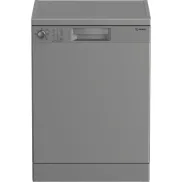 Lavavajillas INDESIT 60 cm, 13 servicios, 5 programas, Plata