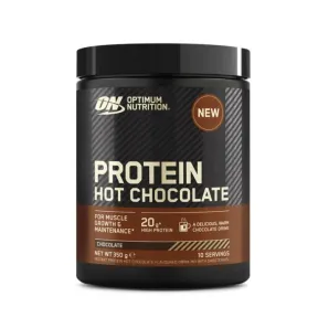 Proteína en polvo de chocolate caliente 350 gr Optimum Nutrition