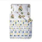 Sábanas Real Madrid CF - Diseño Escudo Centrado 90cm/105cm