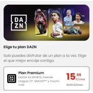¡Descuento del 50% en DAZN Premium para clientes de Lowi!