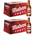 48 Botellines de Mahou 5 Estrellas en 2 Packs de 24