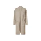 Cárdigan largo mujer en negro o beige (talla opcional)