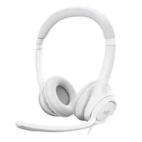 Auriculares Logitech H390 USB con micrófono y cancelación de ruido.