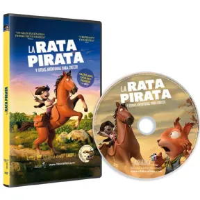 DVD de La Rata Pirata: Aventura y Diversión