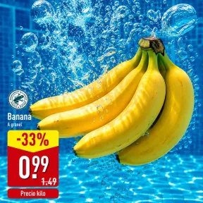 Fruta amarilla tropical: Banana
