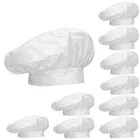 Gorros Chef MISEMIYA en Forma de Seta - 10 Unidades