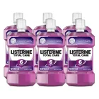 Collutorio Listerine Menta Pura, 6 beneficios en 1, 600 ml