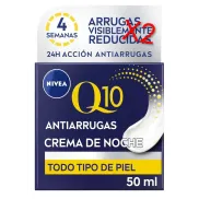 Crema regeneradora de noche NIVEA Q10 antiarrugas 50 ml