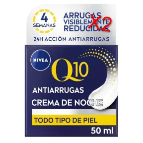 Crema regeneradora de noche NIVEA Q10 antiarrugas 50 ml