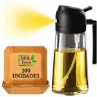 Pulverizador 2 en 1 con 100 Papeles y 8 Etiquetas para Air Fryer