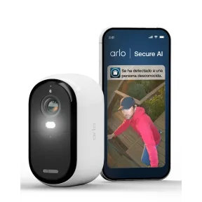 Cámara WiFi 2K Arlo Essential: Vigilancia Exterior e Interior