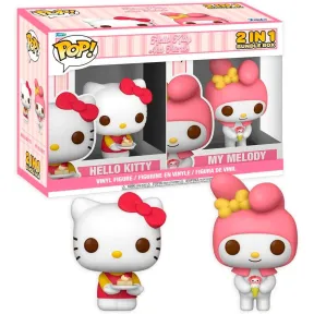Hello Kitty y My Melody - Figura Funko Pop!