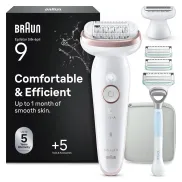 Depiladora Eléctrica Braun Silk·épil 9 para Mujer 9-130