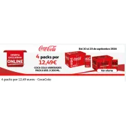 4 Packs Coca Cola: Oferta Exclusiva en Línea