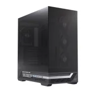 Torre Gaming ATX Einarex S800 RGB Black Cristal Templado