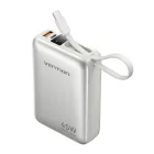 Mini Power Bank 20000 mAh 45W con Cable USB-C Integrado