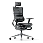 Silla Ergonómica Diablo V-Master Negra de Malla y Cuero