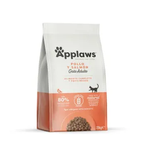 Pollo con Salmón Applaws para Gatos Adultos, 7,5 kg