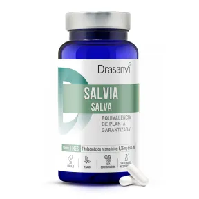 Extracto Concentrado de Salvia 350mg 30 Cápsulas Sin Gluten