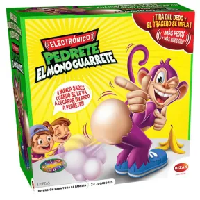 Juego Pedrete, el Mono Guarrete de Bizak