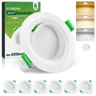 Downlight LED Regulable Empotrable 5W para Techo
