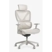Silla VARPELEV de oficina con malla beige
