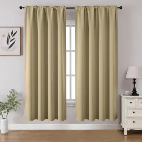 Cortinas térmicas y opacas (132x160 cm) por solo 8,70€