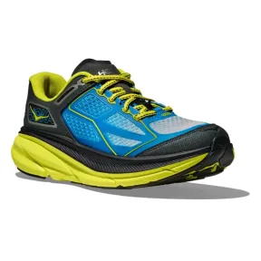 Zapatos deportivos HOKA Clifton One9 mujer azul y amarillo