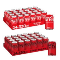 24 Latas Coca Cola Zero - Precio Normal 12,28€