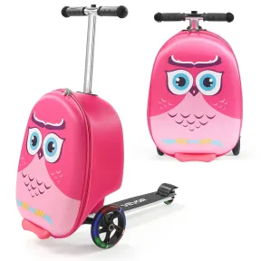 Maleta Infantil Plegable con Ruedas y Asa Ajustable