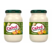 Mayonesa Calve Sabor Casero - 2 tarros 210 ml, 30% menos sal