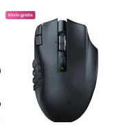 Razer Naga V2 Ratón Gaming Inalámbrico 2.4 GHz + Bluetooth