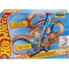 Garaje y pista Hot Wheels para coches de carrera